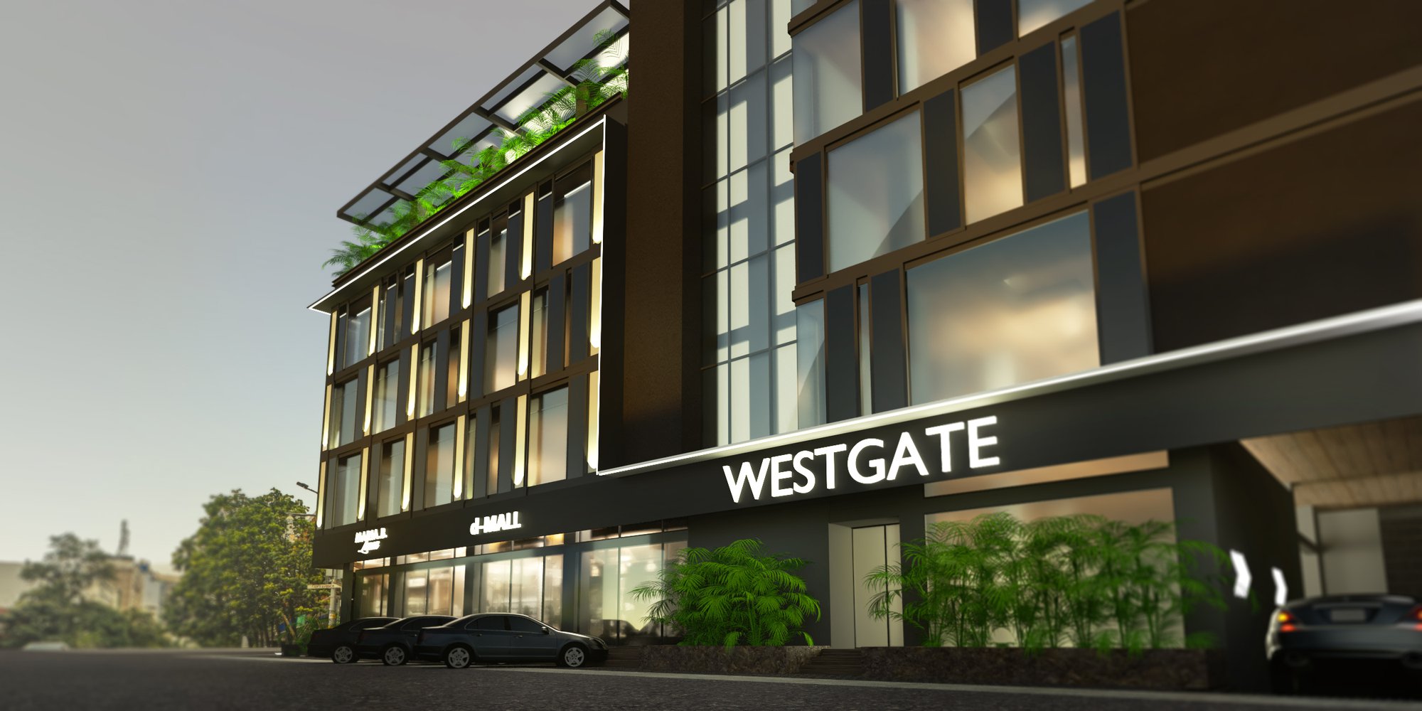 Westgate storefronts